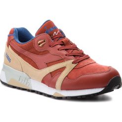Sneakersy DIADORA - N9000 Premium 501.172293 01 45002 Red Brick. Brązowe buty sportowe casual marki Diadora, z materiału. W wyprzedaży za 269.00 zł.