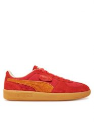 Puma Sneakersy Palermo Weathered 401722 02 Czerwony. Czerwone buty sportowe casual Puma, bez wzorów, ze skóry, bez zapięcia. Za 249.99 zł.
