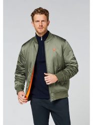 Polo Sylt Dwustronna kurtka przejściowa w kolorze oliwkowo-pomarańczowym rozmiar: XL. Brązowe kurtki Polo Sylt, xl, bez wzorów, bez kaptura. Za 262.29 zł.