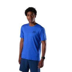 T-shirt Rossignol Graphic Active. Niebieskie t-shirty sportowe Rossignol, bez wzorów, bez ramiączek. Za 286.00 zł.