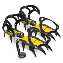 Raki koszykowe regulowane Mountain Goat STANDARD 12 zębów na buty trekkingowe. Czarne trekkingi MOUNTAIN GOAT, bez wzorów, bez zapięcia. Za 189.99 zł.