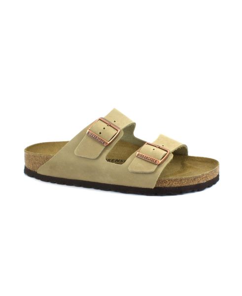 Sandały Birkenstock Arizona Dorosłych. Brązowe sandały Birkenstock, z materiału, bez zapięcia. Za 530.45 zł.
