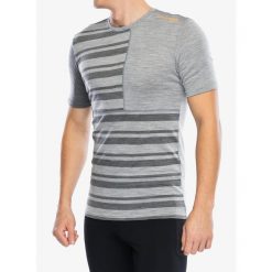 Koszulka termoaktywna męska Ortovox 185 Rock N Wool Short Sleeve. Szare bielizna termoaktywna ORTOVOX, m, bez wzorów, bez ramiączek. Za 408.99 zł.