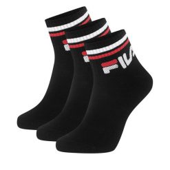 Skarpety Fila. Czarne skarpety Fila, bez wzorów. Za 34.99 zł.