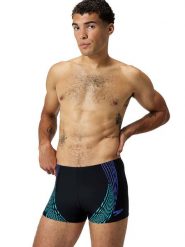 Speedo Kąpielówki "Duo Logo" w kolorze czarnym rozmiar: 6. Czarne kąpielówki Speedo, bez wzorów. Za 84.45 zł.