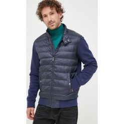 Polo Ralph Lauren kurtka męska kolor granatowy. Niebieskie kurtki Polo Ralph Lauren, m, bez wzorów, z materiału, bez kaptura. W wyprzedaży za 719.99 zł.