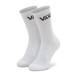 Skarpety Wysokie Męskie Vans. Białe skarpety Vans, bez wzorów. Za 69.99 zł.