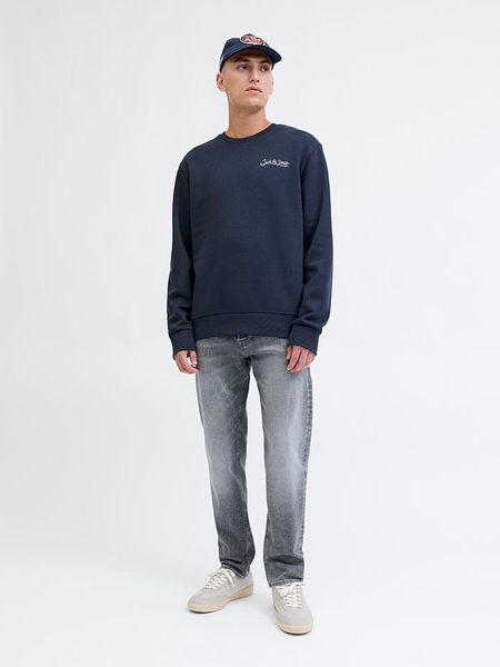 Jack & Jones Bluza w kolorze granatowym rozmiar: L. Niebieskie bluzy Jack & Jones, l, bez wzorów, bez kaptura. Za 82.99 zł.