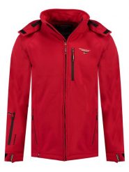 Geographical Norway Kurtka softshellowa "Taboo" w kolorze czerwonym rozmiar: M. Czerwone kurtki outdoor i hardshell Geographical Norway, m, bez wzorów, bez kaptura. Za 175.67 zł.