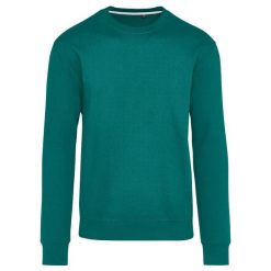 Bluza Unisex Dla Dorosłych Z Bawełny Ringspun Bez Metki. Zielone bluzy SG, m, bez wzorów, z bawełny, bez kaptura. Za 92.99 zł.