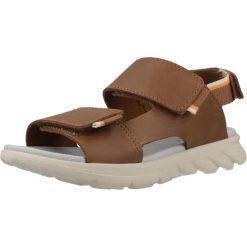 Sandały GEOX J SANDAL AIRADYUM Brązowy. Brązowe sandały Geox, z syntetyku, bez zapięcia. Za 209.99 zł.