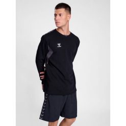 Bluza Hummel Authentic. Czarne bluzy Hummel, bez wzorów, bez kaptura. Za 217.50 zł.