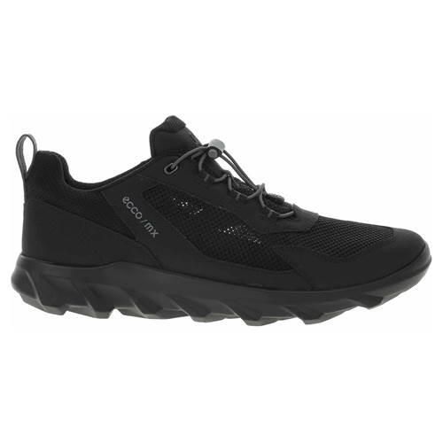 Buty trekkingowe męskie Ecco MX. Czarne buty trekkingowe ecco, bez wzorów, z gumy, bez zapięcia. Za 575.00 zł.