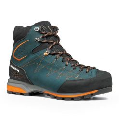 Buty trekkingowe męskie SCARPA Zodiac TRK GTX. Niebieskie buty turystyczne Scarpa, bez wzorów, bez zapięcia, trekkingowe. Za 1,199.00 zł.
