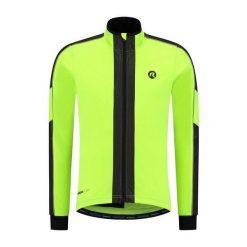 Kurtka rowerowa zimowa męska Rogelli Essential Hi Vis. Żółte kurtki softshell Rogelli, na zimę, m, bez wzorów, z softshellu, bez kaptura. W wyprzedaży za 385.00 zł.