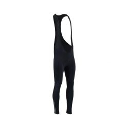 Legginsy na ramiączkach Silvini Maletto Pad. Czarne legginsy długie sportowe Silvini, m, bez wzorów, z softshellu, rowerowe. Za 499.99 zł.