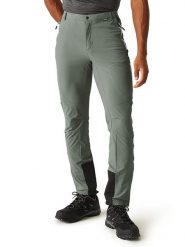Regatta Spodnie funkcyjne "Mountain" w kolorze zielonym rozmiar: 52. Zielone spodnie treningowe długie Regatta, bez wzorów, z materiału. Za 149.45 zł.