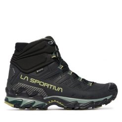Trekkingi La Sportiva. Czarne buty trekkingowe La Sportiva, bez wzorów, bez zapięcia. Za 1,099.00 zł.