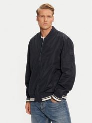 Mustang Kurtka bomber Limon 1015603 Granatowy Regular Fit. Niebieskie kurtki Mustang, l, bez wzorów, z syntetyku, bez kaptura. Za 269.99 zł.