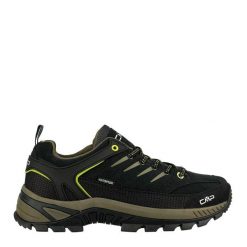 Buty trekkingowe męskie RIGEL 2.0 LOW skóra wodoodporne. Brązowe buty turystyczne CMP, bez wzorów, z gumy, bez zapięcia, outdoorowe. Za 359.00 zł.