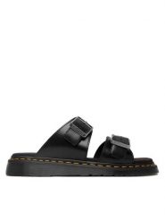 Dr. Martens Klapki Josef DM31570001 Czarny. Czarne klapki Dr. Martens, ze skóry. Za 699.99 zł.