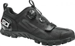 Czarne buty górskie SD15. Czarne buty turystyczne SIDI, bez wzorów, bez zapięcia, rowerowe. Za 889.40 zł.