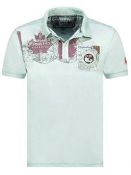 Canadian Peak Koszulka polo "Kimaceak" w kolorze błękitnym rozmiar: XL. Niebieskie koszulki polo Canadian Peak, xl, bez wzorów, z bawełny, bez kołnierzyka, bez ramiączek. Za 123.82 zł.