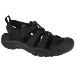 Sandały męskie, Keen Newport H2. Czarne sandały Keen, z gumy, bez zapięcia. Za 621.00 zł.