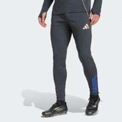Spodnie Olympique Lyonnais Tiro 25 Competition Training. Brązowe spodnie treningowe długie Adidas, xs, bez wzorów. Za 279.00 zł.