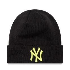 Czapka New Era. Czarne czapki zimowe New Era, bez wzorów. Za 139.99 zł.