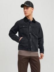 Jack&Jones Kurtka jeansowa Steel 12231169 Czarny Regular Fit. Czarne kurtki Jack&Jones, l, bez wzorów, z bawełny, bez kaptura. Za 169.99 zł.
