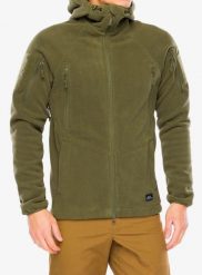 Kurtka polarowa męska Helikon-Tex Patriot Mk2. Zielone kurtki Helikon-Tex, l, bez wzorów, z materiału, bez kaptura. Za 384.99 zł.