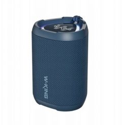 Głośnik bezprzewodowy Bluetooth W-KING D110 niebieski. Niebieskie głośniki przenośne W-KING. Za 163.99 zł.