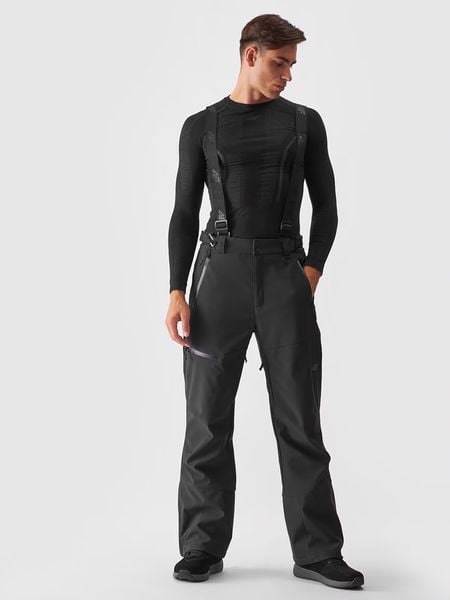 4F Spodnie narciarskie w kolorze czarnym rozmiar: XXL. Czarne spodnie narciarskie i snowboardowe 4F, m, bez wzorów, z polaru, narciarskie. Za 207.39 zł.