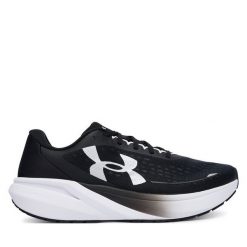 Buty do biegania Under Armour. Czarne buty do biegania Under Armour, bez wzorów, bez zapięcia, do biegania. Za 479.99 zł.