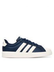 Adidas Sneakersy Streettalk KJ4825 Granatowy. Niebieskie buty sportowe casual Adidas, bez wzorów, ze skóry, bez zapięcia. Za 279.99 zł.