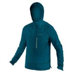 Kurtka rowerowa męska Endura MT500 Polartec barra. Niebieskie kurtki ENDURA, m, bez wzorów, bez kaptura. Za 669.99 zł.