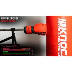 Knocker Rękawiczki Box. Czarne rękawiczki KNOCKOUT, bez wzorów. Za 326.51 zł.