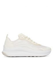 Calvin Klein Sneakersy Chunky Runner Laceup Hf Blst Ny HW0HW03111 Biały. Białe buty sportowe casual CALVIN KLEIN, bez wzorów, z materiału, bez zapięcia. Za 529.99 zł.