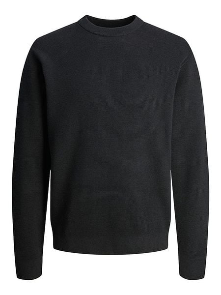 Jack & Jones Sweter "Milano" w kolorze czarnym rozmiar: XL. Czarne swetry nierozpinane Jack & Jones, xl, bez wzorów, bez kołnierzyka, bez ramiączek. Za 122.67 zł.