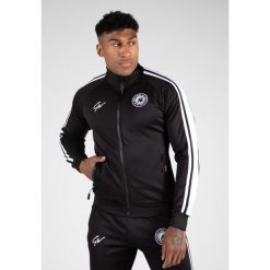 Bluza fitness męska Gorilla Wear Stratford Jacket. Niebieskie bluzy GORILLA WEAR, m, bez wzorów, bez kaptura. Za 244.30 zł.
