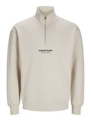 Jack & Jones Bluza w kolorze kremowym rozmiar: S. Brązowe bluzy Jack & Jones, s, bez wzorów, bez kaptura. Za 105.63 zł.