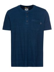 Camel Active Koszulka w kolorze granatowym rozmiar: L. Niebieskie bezrękawniki Camel Active, l, bez wzorów, z bawełny, bez kołnierzyka, bez ramiączek. Za 166.49 zł.