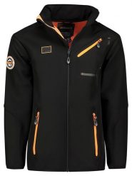 Geographical Norway Kurtka softshellowa "Tramway" w kolorze czarnym rozmiar: S. Czarne kurtki outdoor i hardshell Geographical Norway, s, bez wzorów, bez kaptura. Za 183.15 zł.