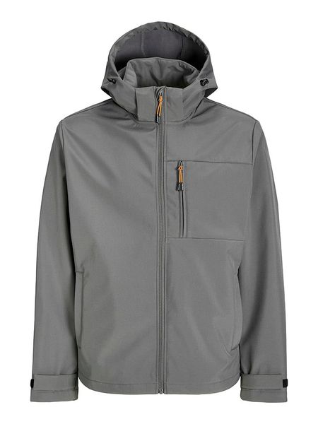 Jack & Jones Kurtka przejściowa w kolorze szarym rozmiar: S. Szare kurtki Jack & Jones, s, bez wzorów, bez kaptura. Za 100.52 zł.