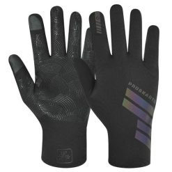 Rękawiczki do biegania Proskary dotykowe sportowe antypoślizgowe. Czarne rękawiczki PROSKARY, bez wzorów. Za 49.90 zł.
