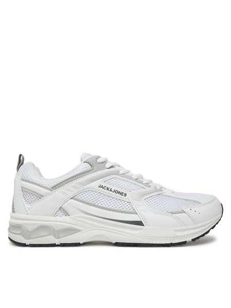 Jack & Jones Sneakersy 12261964 Biały. Białe buty sportowe casual Jack & Jones, bez wzorów, z materiału, bez zapięcia. Za 179.99 zł.