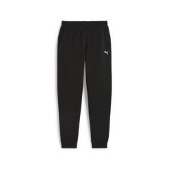 Spodnie Dresowe Sportowe Męskie Puma Rad/Cal Dk Cl. Czarne spodnie treningowe długie Puma, m, bez wzorów, z dresówki. Za 364.00 zł.