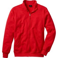 Bluza rozpinana bonprix czerwony. Bluzy bonprix. Za 54.99 zł.