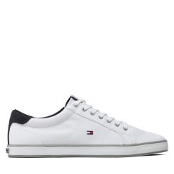 Tenisówki Tommy Hilfiger. Białe trampki Tommy Hilfiger, m, bez wzorów, bez zapięcia. Za 229.99 zł.
